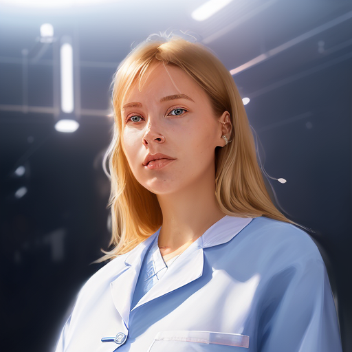 Doctor Uniform profile picture for female