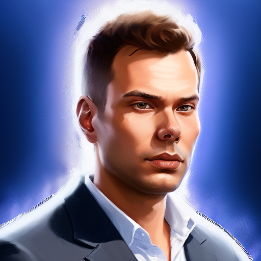 Suit profile picture for male