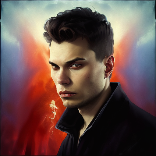 Vampire profile picture for male