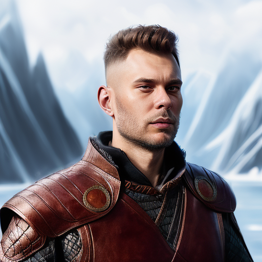 Viking profile picture for male